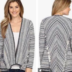 Lucky Brand Pottery Cardigan M